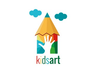 Projekt graficzny logo dla firmy online kids art