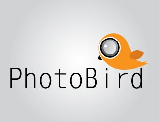 Projekt graficzny logo dla firmy online Photobird