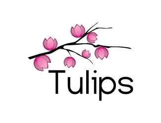 Projekt graficzny logo dla firmy online Tulips
