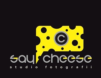 Projekt graficzny logo dla firmy online say cheese