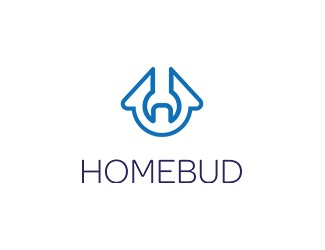 Projekt graficzny logo dla firmy online Housebud