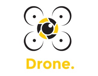 drone. - projektowanie logo - konkurs graficzny
