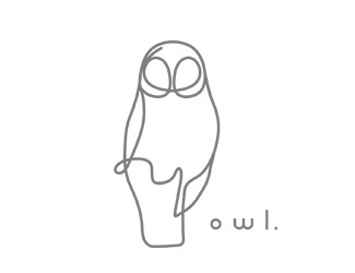 Projektowanie logo dla firm online sowa/owl