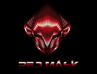 Projekt graficzny logo dla firmy online RedMask