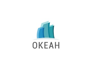 Projekt graficzny logo dla firmy online Okeah