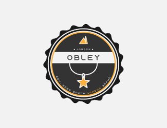 Projekt graficzny logo dla firmy online OBLEY LONDON