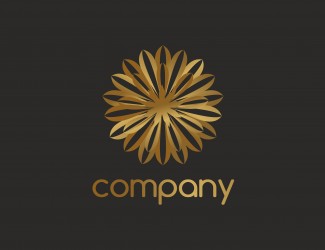 Projektowanie logo dla firmy, konkurs graficzny gold beauty