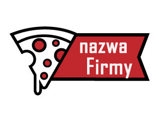 Projekt graficzny logo dla firmy online Bite Pizza