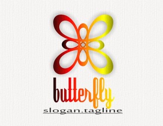 Projekt logo dla firmy Butterfly | Projektowanie logo