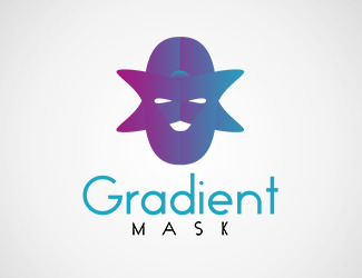 Projektowanie logo dla firmy, konkurs graficzny Gradient mask
