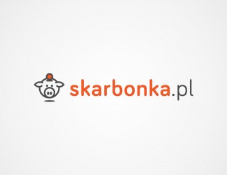 Projekt graficzny logo dla firmy online skarbonka