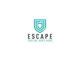 Projekt graficzny logo dla firmy online Escape