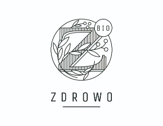 Projekt graficzny logo dla firmy online ZDROWO