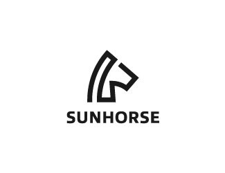 Projekt graficzny logo dla firmy online Sunhorse