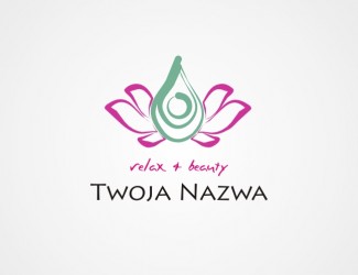 Projekt graficzny logo dla firmy online Relax & Beauty