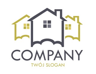 Projekt logo dla firmy House Company | Projektowanie logo