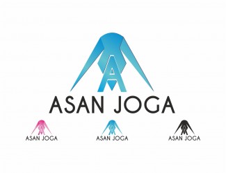 Projektowanie logo dla firmy, konkurs graficzny ASAN JOGA