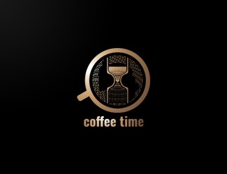 Projekt logo dla firmy coffee time | Projektowanie logo