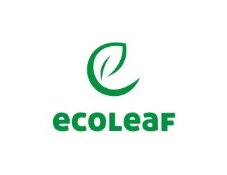 Projekt graficzny logo dla firmy online ecoleaf
