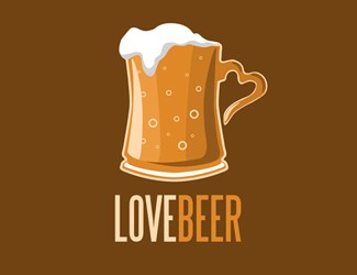 Projekt graficzny logo dla firmy online LoveBeer