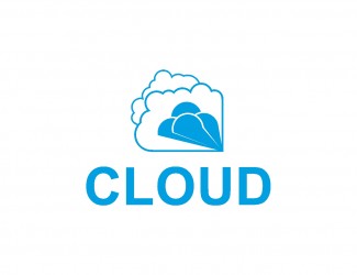 Projekt graficzny logo dla firmy online Cloud
