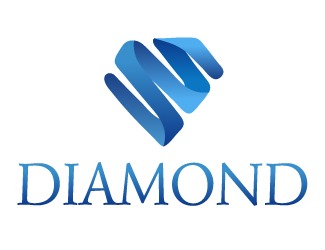 Projekt graficzny logo dla firmy online Diament