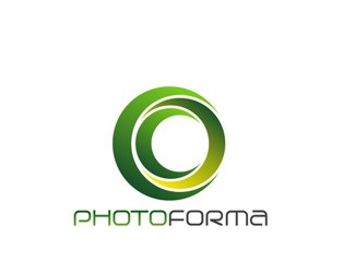 Projekt graficzny logo dla firmy online photoforma