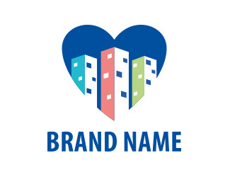 Projekt graficzny logo dla firmy online City Love