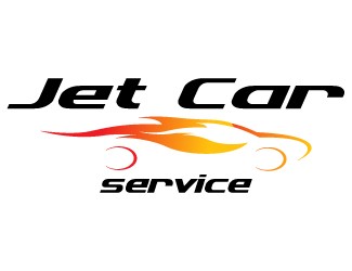 Projekt graficzny logo dla firmy online Jet car service