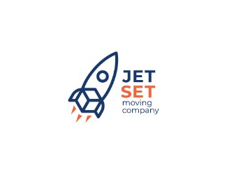 Projekt logo dla firmy JetSet | Projektowanie logo