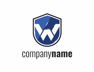 Projekt logo dla firmy tarcza w | Projektowanie logo