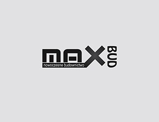 Projekt graficzny logo dla firmy online max (bud)