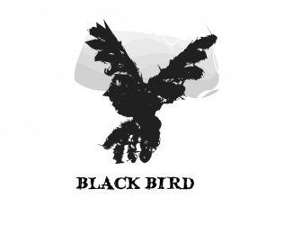 Projekt logo dla firmy Czarny ptak | Projektowanie logo
