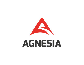 Projekt logo dla firmy Agnesia | Projektowanie logo