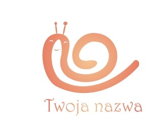 Projekt logo dla firmy ślimak | Projektowanie logo