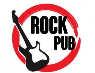 Projekt graficzny logo dla firmy online Rock PUB