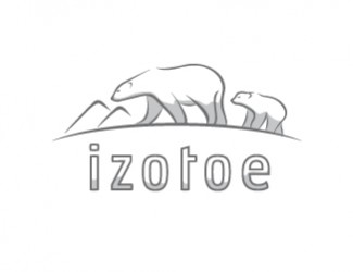 Projekt graficzny logo dla firmy online izotoe
