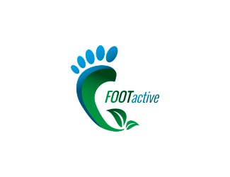 Projekt logo dla firmy foot stopa | Projektowanie logo