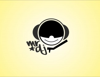Projekt graficzny logo dla firmy online MrDJ