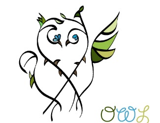 Projekt graficzny logo dla firmy online Sówka