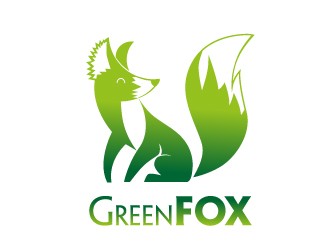 Projekt graficzny logo dla firmy online greenFox