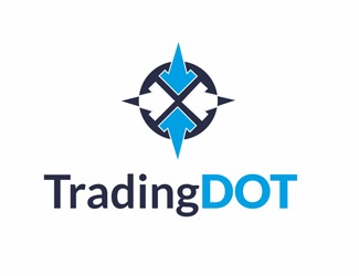Projekt graficzny logo dla firmy online tradingDOT