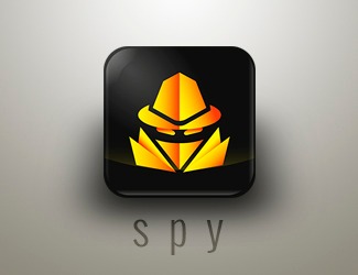 Projekt graficzny logo dla firmy online spy