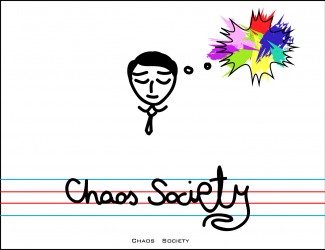 Projekt graficzny logo dla firmy online Chaos Society