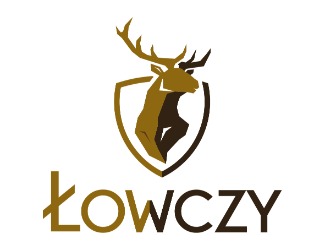 Projekt logo dla firmy Łowczy | Projektowanie logo