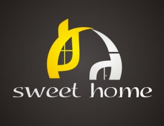 Projekt logo dla firmy Sweet home | Projektowanie logo