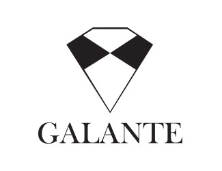 Projekt graficzny logo dla firmy online Galente