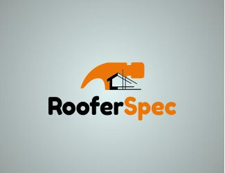 Projekt graficzny logo dla firmy online RooferSpec