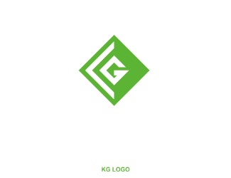 Projekt graficzny logo dla firmy online KG LOGO