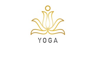 Projekt graficzny logo dla firmy online Yoga